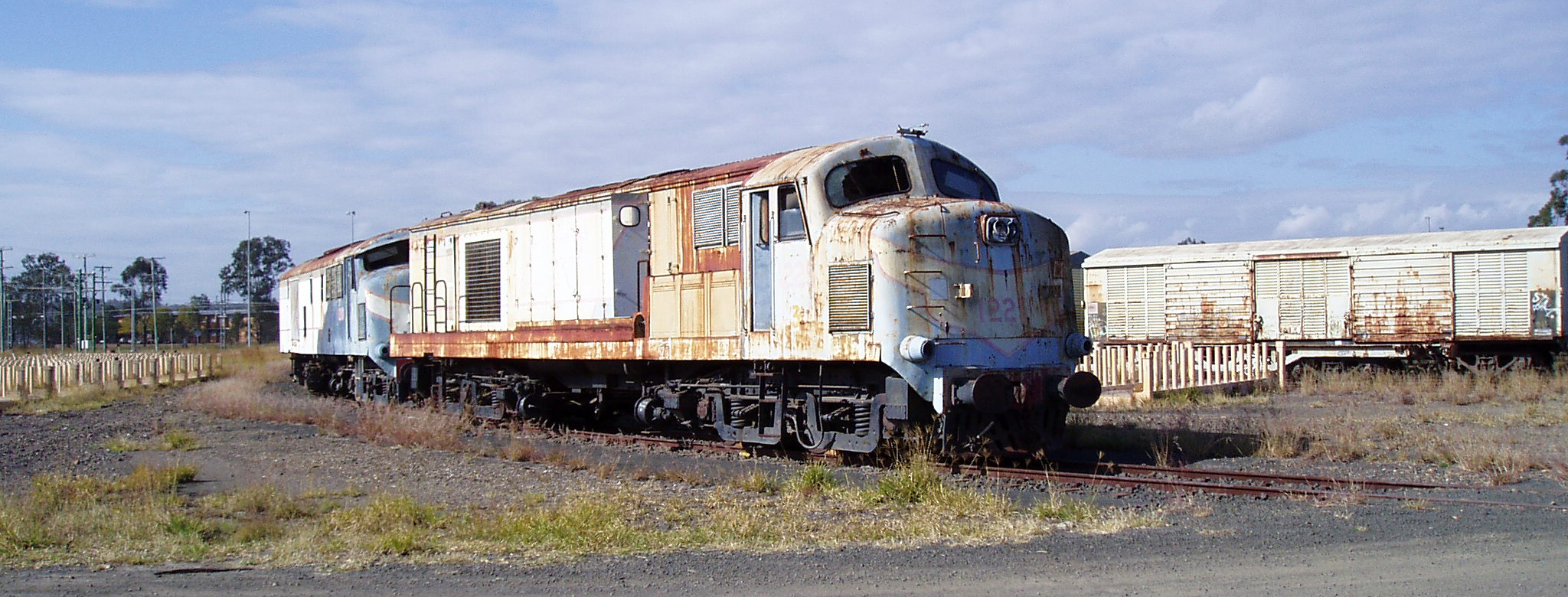 English Electric 1225 at Redbank in 2006